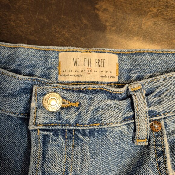 We The Free Free People Distressed Jeans Size 28 - Picture 2 of 11